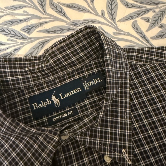 Ralph Lauren Men’s Blue & Beige Checkered Shirt❗️ - Picture 4 of 10
